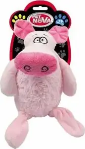 Плюшевая пищащая игрушка «Свинья» 35 см, aqua nova PETNOVA PLU-PIG-LARGE