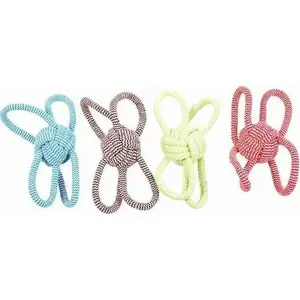 Duvo+ pet toy rope ball with handles 25.5 cm model VAT015033
