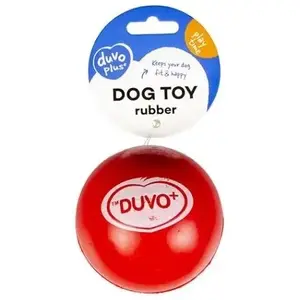 Резиновый мяч для животных Duvo+ 6,5 см — модель 10154D, цвета в ассортименте