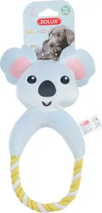 Plush Dog Toy ZOLUX Calinou Koala with Rope 27 cm