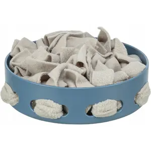 Trixie Dog Activity Hide'n'Sniff Bowl — interactive snuffle toy, plastic, 18 cm