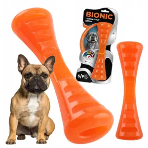 Игрушка-грызунок для собак Bionic Urban Stick S 20 см — прочный резиновый жезл для жевания