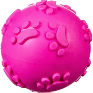Small Puppy Ball Barry King XS 6 cm — pink, chew toy for young puppies