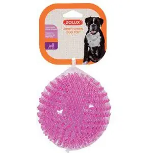 Dog toy ZOLUX Pop TPR ball with spikes 13 cm, pink