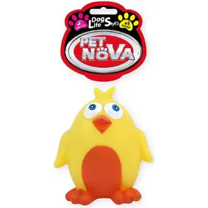 Pet Nova Vin Chicken 10cm — игрушка для животных виниловая курочка, 10 см