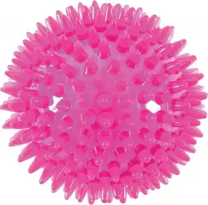 Игрушка для собак ZOLUX TPR POP колючий мяч 8 см, розовый