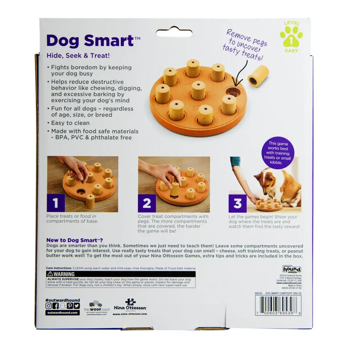 Outward Hound Smart Composite игрушка-пазл для собак Photo 3