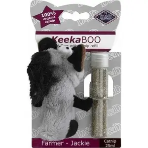 Mīkstā kaķu rotaļlieta D&D Farmer Jackie ar kaķene 10 cm