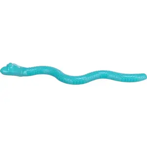 Игрушка-лакомство Trixie TRIXIE Snack-Snake для собак, петролеум, ширина 590 мм