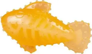 Pet toy Duvo+ TPR fish toy orange 16.7 x 9.9 x 6 cm