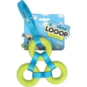 Игрушка для животных COOCKOO LOOOP LIME 26x15x2 см — для жевания и апорта