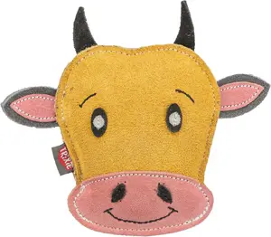 Suņu/kaķu rotaļlieta Cooper & Pals TRIXIE 35991 — āda, augstums 170 mm, melna/rozā/dzeltena