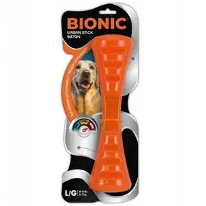 Игрушка-гризак для собак Bionic Urban Stick L 26 см — прочная резиновая для жевания и апортировки