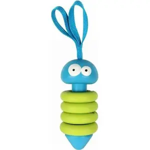 Игрушка для животных COOCKOO LARRY LIME — плюшевая жевательная игрушка, размер 16×6,8×6,8 см