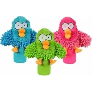 Игрушка для животных COOCKOO Bottle Squeaker 27 см, розовая — интерактивная игрушка для собак
