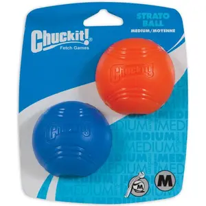 Набор мячей для собак chuckit! Strato Ball Medium, 2 шт — средний размер, высокая отскок
