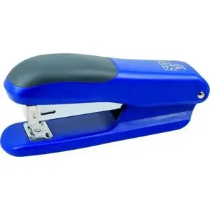 Stapler Sax 39 by Sax, compact desktop stapler, blue