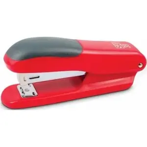 Stapler Sax 39 by Sax — desktop stapler, red