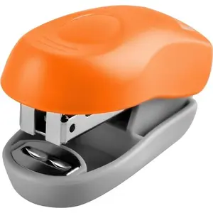 Степлер Easy mini 2001-OR — компактный настольный, оранжевый