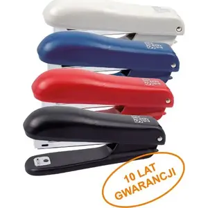 Stapler Anna Zaradna SAX 19, black — small office stapler for standard staples