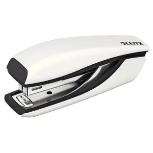 Мини-степлер LEITZ NeXXt WOW Metal Mini — для 10 листов, скобы P2, 30×101×39 мм, в комплекте 1000 скоб