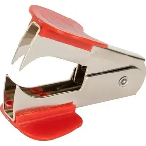 Staple Remover FANDY model 486804, red, manual metal staple extractor
