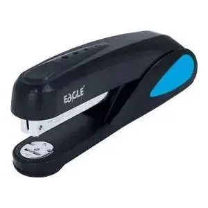 Stapler Eagle Dynamic S5104 — compact office stapler, black-blue