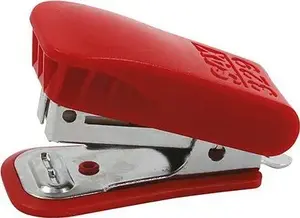 Stapler Sax 329 by Sax — stapling up to 20 sheets, red, includes staples