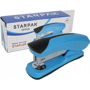 Степлер STARPAK STK-320 — настольный для скоб 24/6 и 26/6, синий