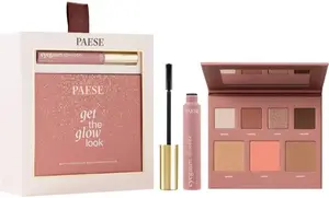 Double Glow Look Eyegasm Double mascara with serum Black 9 ml + Get The Glow Look face & eye multi-use palette 16 g – No name