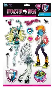 Wall Sticker Sticker BOO Monster High 3D DEClic301 — 3D wall decoration