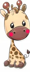 Wall Decoration Giraffe No name SRP-020 (MPN DY0354) — decorative wall ornament