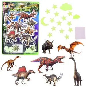 Fluorescent Wall Stickers dinosaurs LEANToys