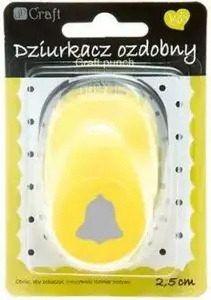 Дырокол декоративный DP Craft JCDZ-110.092 — фигурный «колокольчик» для бумаги
