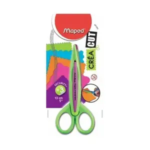 Scissors Maped Crea Cut, green — Maped 165761, general-purpose craft scissors