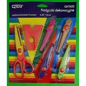 Decorative scissors Grand GR-7625, 16 cm blade length