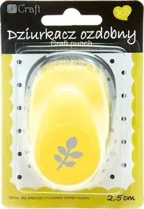 Дырокол для бумаги Artequipment DP CRAFT DZIURKACZ OZDOBNY 2,5 см Gałązka — фигурный дырокол для творчества