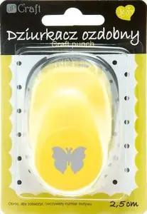 Decorative butterfly 2.5 cm DP Craft model 4 — ornamental embellishment for crafts and accessories