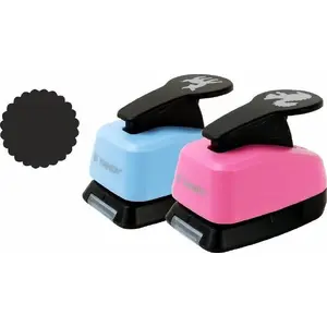 Hole puncher FANDY decorative 25 mm circle — assorted designs