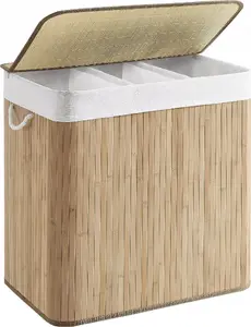 Laundry Basket LEOBERT LCB091N01 — Portable laundry hamper, model_2443_1