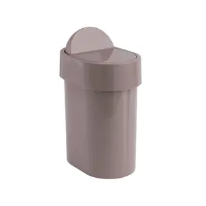 Sourcing TRASH BIN JUNIOR 8009 02 Laundry Basket, 4.8 L, Brown