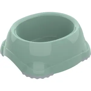 Plastic Pet Bowl Yarro International Smarty 3, green, 1.25 L capacity