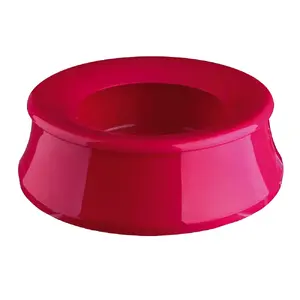 Миска для собаки и кошки Trixie 2463, пластик, Ø24 см, зелёная/красная/белая