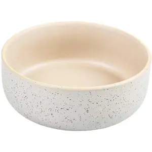 Керамическая миска для животных Duvo+ MISKA CERAMICZNA STONE DUNE M 680 мл / 16 см