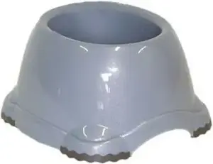 Bowl Yarro International Smarty Spaniel 600 ml — stainless silver pet feeder