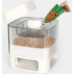 Automatic Pet Feeder MEDIA-TECH MT7130W — programmable dry food dispenser for cats and dogs