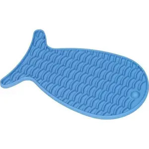 Gardēžu trauks Nobby Taca na Przysmaki 23×13,5 cm — zivju dizains, zils