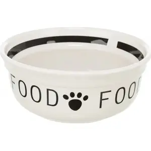 Керамическая миска для животных Trixie Food TX-24642-10, диаметр 20 см