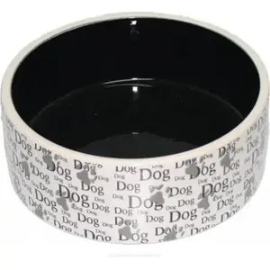 Ceramic Dog Bowl Yarro International Y2717 — 12.5×4.5 cm