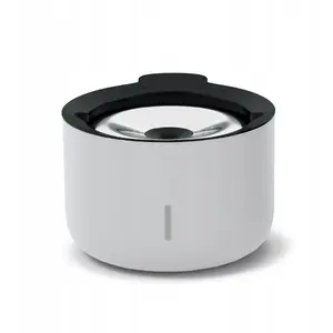 Поилка-фонтан AIO FACTORY Zeus Oasis Fountain для собак, 3 л, серая, 24×17 см, питание USB